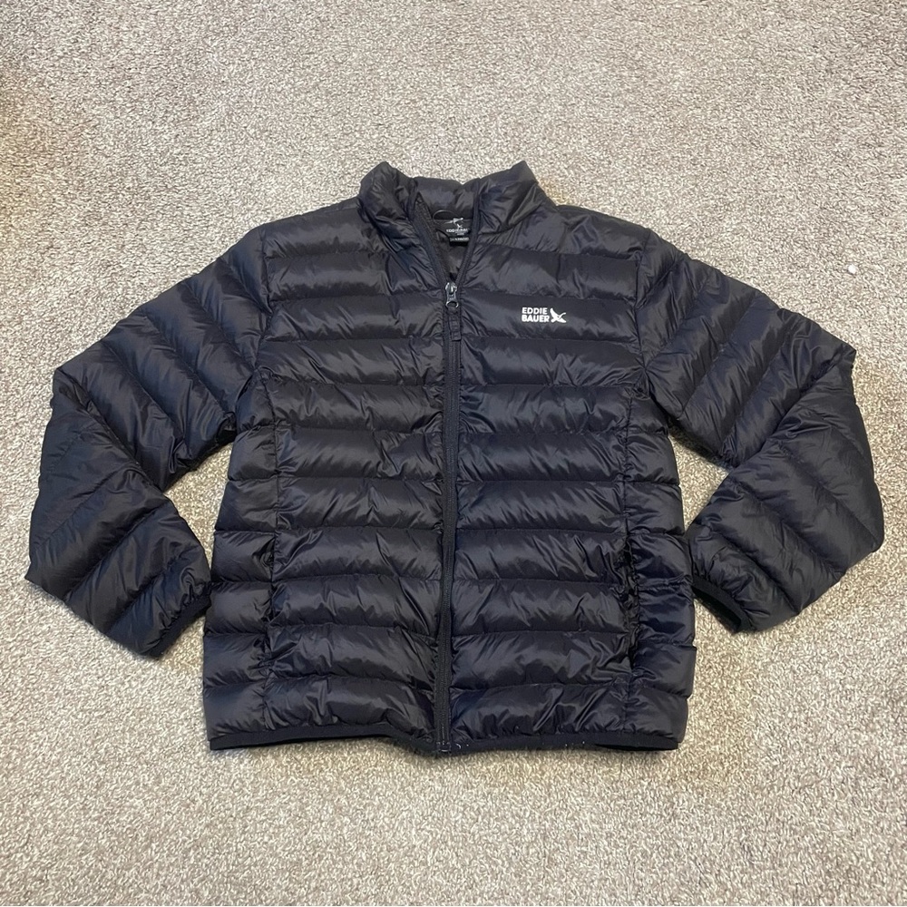 Boy’s Eddie Bauer 650 Fill Down Puffer Jacket Size L (10/12)